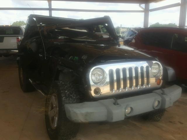 1J4AA2D13AL138612 - 2010 JEEP WRANGLER S BLACK photo 1