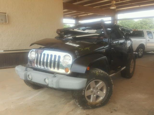 1J4AA2D13AL138612 - 2010 JEEP WRANGLER S BLACK photo 2