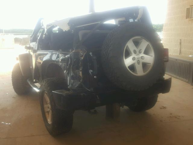 1J4AA2D13AL138612 - 2010 JEEP WRANGLER S BLACK photo 3