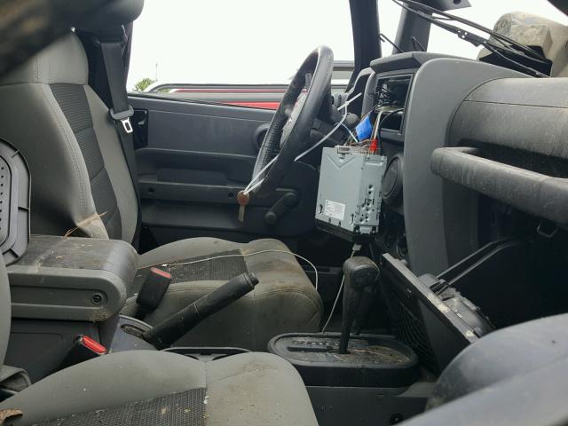 1J4AA2D13AL138612 - 2010 JEEP WRANGLER S BLACK photo 5