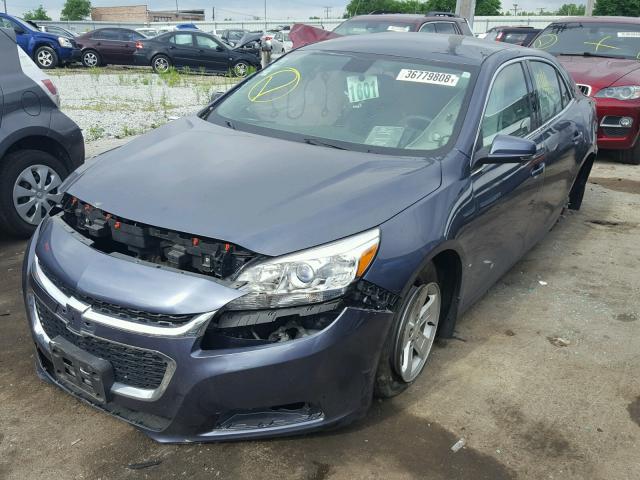 1G11C5SL7EF188402 - 2014 CHEVROLET MALIBU 1LT ლურჯი ფოტო 2