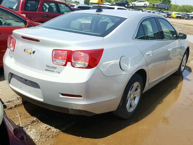 1G11A5SL3EU158105 - 2014 CHEVROLET MALIBU LS 银色 照片 4