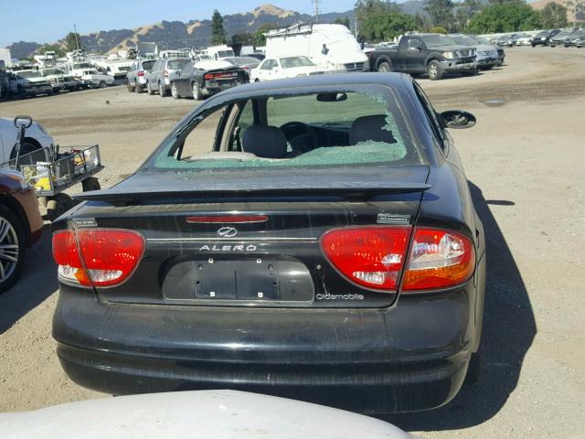 1G3NF52E41C198107 - 2001 OLDSMOBILE ALERO GLS 黑色 照片 9