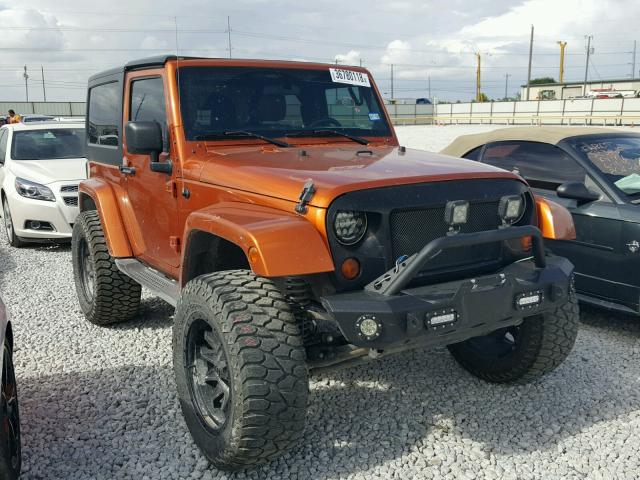 1J4AA5D1XBL526553 - 2011 JEEP WRANGLER S ORANGE photo 1