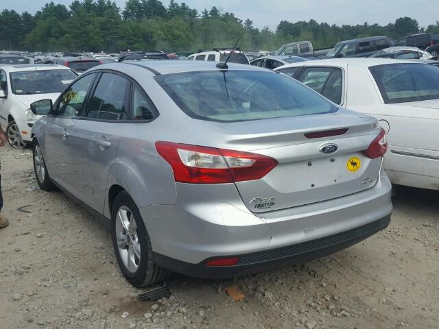 1FADP3F26EL214266 - 2014 FORD FOCUS SE SILVER photo 3