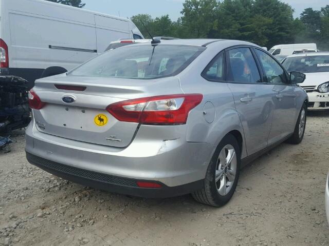 1FADP3F26EL214266 - 2014 FORD FOCUS SE SILVER photo 4