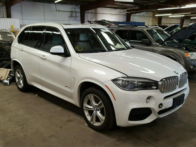 5UXKR6C53E0J72134 - 2014 BMW X5 XDRIVE5 WHITE photo 1