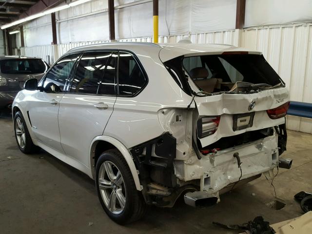 5UXKR6C53E0J72134 - 2014 BMW X5 XDRIVE5 WHITE photo 3