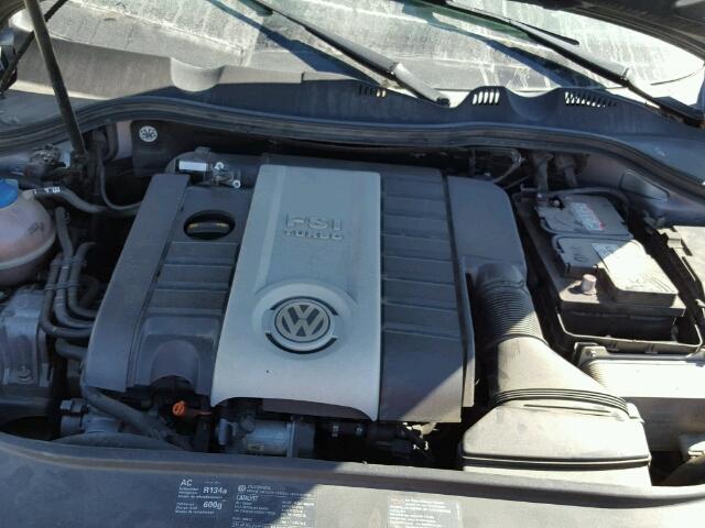 WVWAK73C48E179218 - 2008 VOLKSWAGEN PASSAT KOM GRAY photo 7