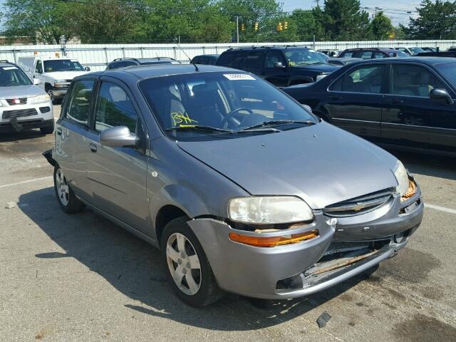 KL1TD66608B021681 - 2008 CHEVROLET AVEO/LS GRAY photo 1