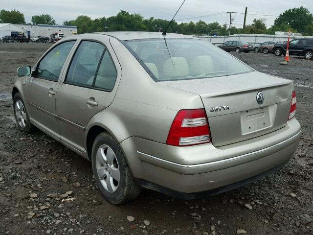 3VWSK69M84M073418 - 2004 VOLKSWAGEN JETTA BEIGE photo 3