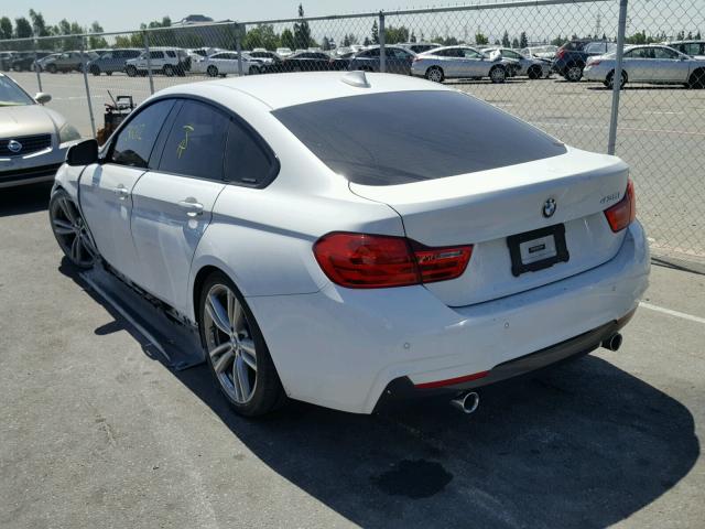 WBA4B1C50GG243301 - 2016 BMW 435 I WHITE photo 3