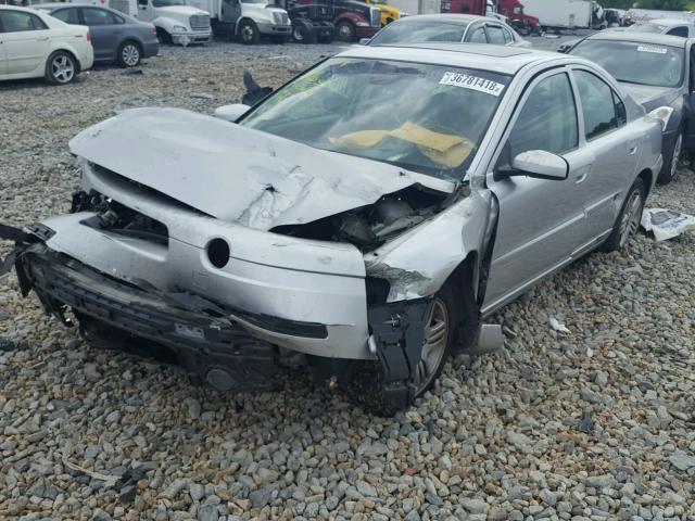 YV1RS592062551460 - 2006 VOLVO S60 2.5T SILVER photo 2