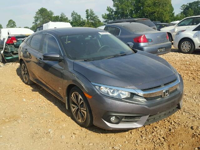 2HGFC1F34GH644763 - 2016 HONDA CIVIC GRAY photo 1