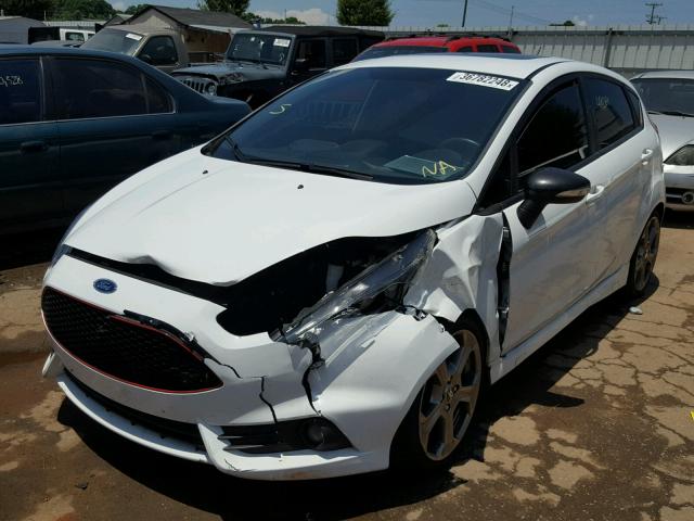 3FADP4GX7EM215795 - 2014 FORD FIESTA ST WHITE photo 2