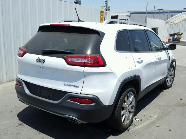 1C4PJLDS1FW547325 - 2015 JEEP CHEROKEE L WHITE photo 4