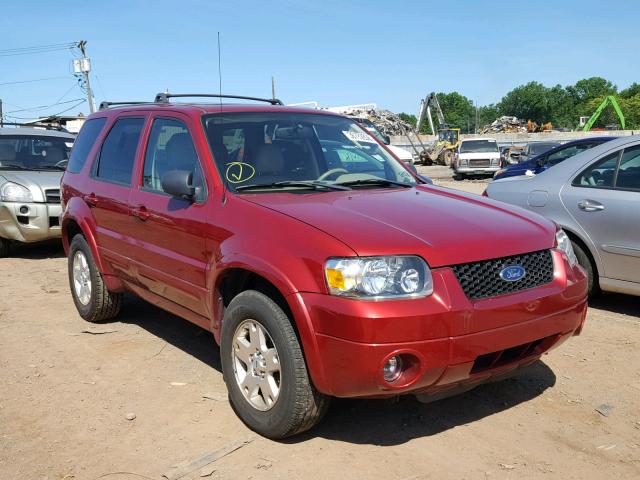 1FMCU94166KA50841 - 2006 FORD ESCAPE LIM RED photo 1