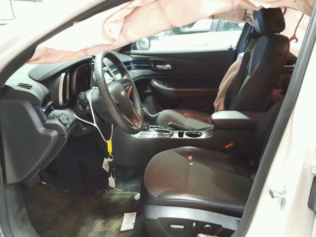 1G11C5SL3EF265301 - 2014 CHEVROLET MALIBU 1LT WHITE photo 5