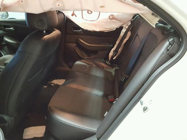 1G11C5SL3EF265301 - 2014 CHEVROLET MALIBU 1LT WHITE photo 6