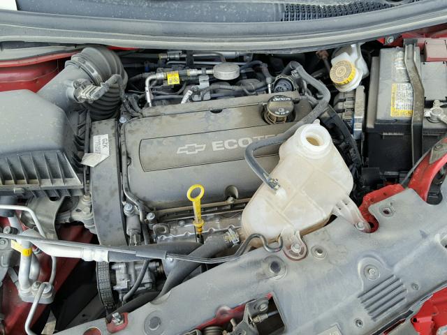 1G1JA5SHXG4151361 - 2016 CHEVROLET SONIC LS RED photo 7