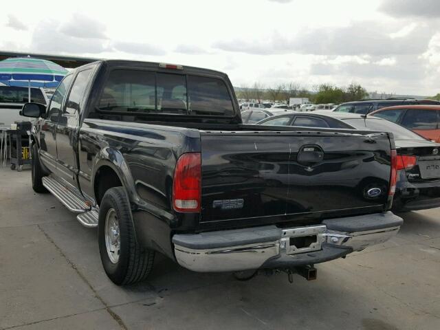 1FTNW20F1YEA21796 - 2000 FORD F250 SUPER BLACK photo 3