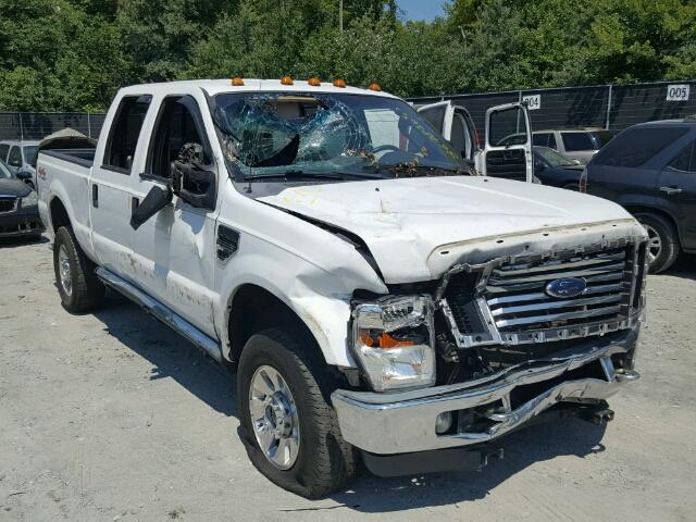 1FTWW31589EA54523 - 2009 FORD F350 SUPER WHITE photo 1