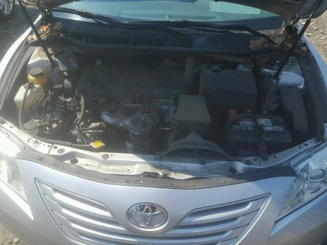 4T1BE46K19U887474 - 2009 TOYOTA CAMRY BASE SILVER photo 7