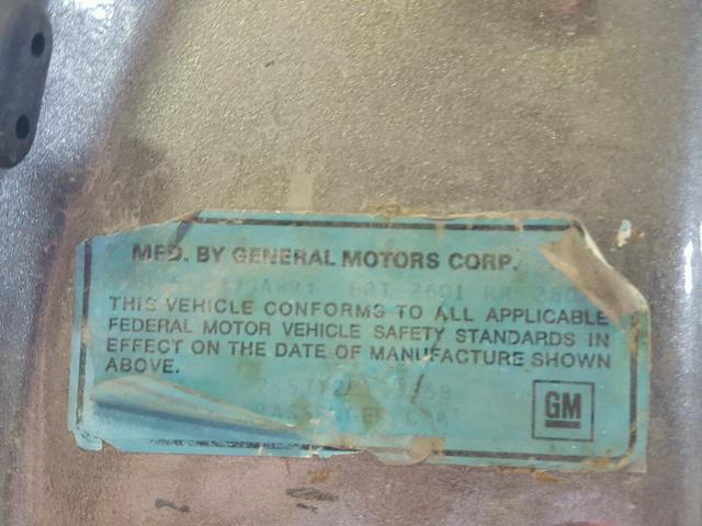 2K57T2153668 - 1972 PONTIAC GRAN PRIX SILVER photo 10