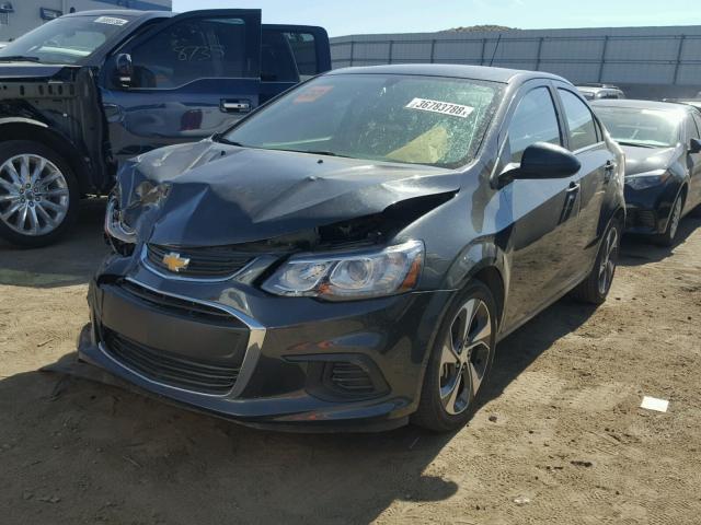 1G1JF5SB9H4141726 - 2017 CHEVROLET SONIC PREM CHARCOAL photo 2