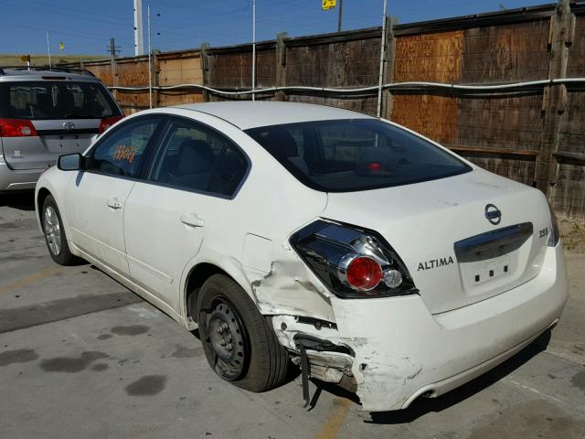 1N4AL2AP6CN501572 - 2012 NISSAN ALTIMA BAS WHITE photo 3