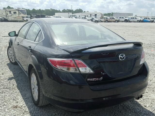 1YVHZ8CH2B5M12056 - 2011 MAZDA 6 I შავი ფოტო 3