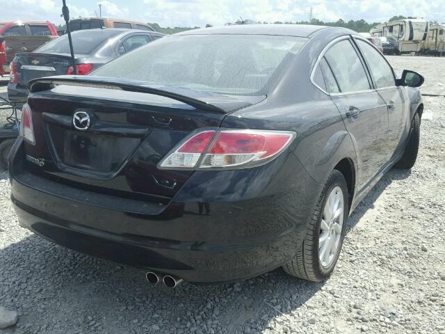 1YVHZ8CH2B5M12056 - 2011 MAZDA 6 I შავი ფოტო 4