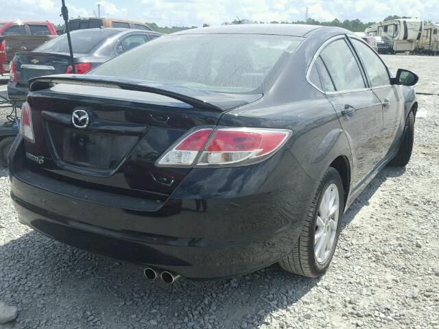 1YVHZ8CH2B5M12056 - 2011 MAZDA 6 I BLACK photo 4