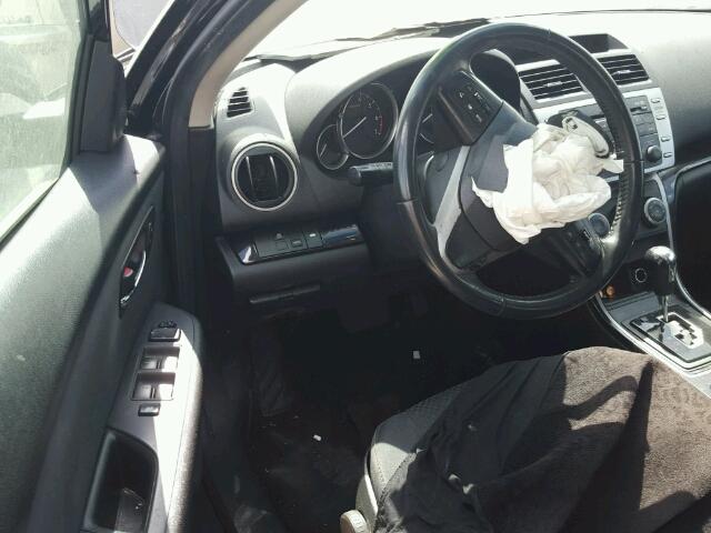 1YVHZ8CH2B5M12056 - 2011 MAZDA 6 I შავი ფოტო 9