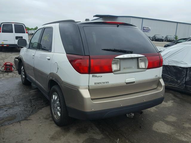 3G5DB03E15S566467 - 2005 BUICK RENDEZVOUS WHITE photo 3