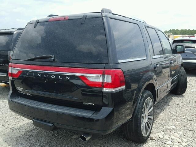 5LMJJ2HT8FEJ13453 - 2015 LINCOLN NAVIGATOR BLACK photo 4