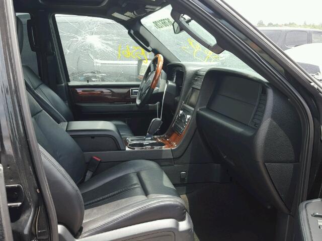 5LMJJ2HT8FEJ13453 - 2015 LINCOLN NAVIGATOR BLACK photo 5