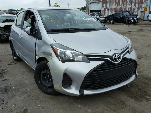 VNKKTUD36HA073348 - 2017 TOYOTA YARIS L SILVER photo 1