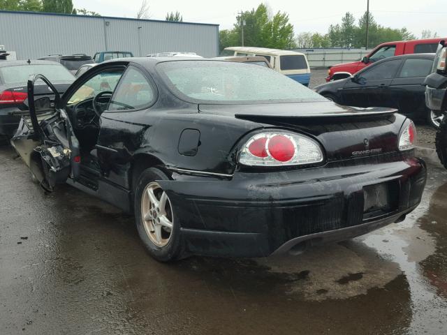 1G2WP12K62F213288 - 2002 PONTIAC GRAND PRIX BLACK photo 3