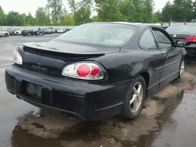 1G2WP12K62F213288 - 2002 PONTIAC GRAND PRIX BLACK photo 4