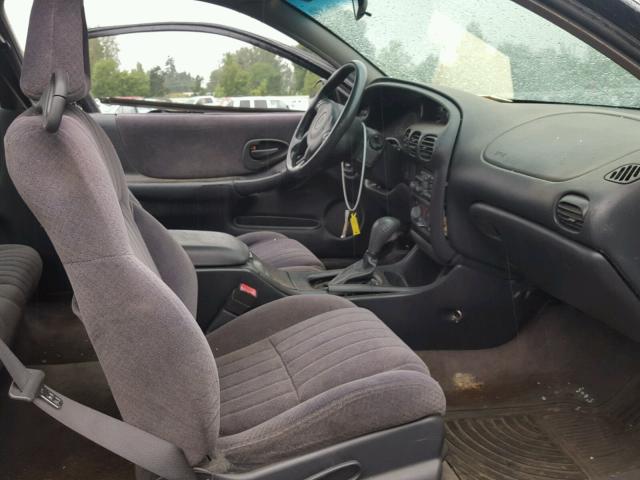 1G2WP12K62F213288 - 2002 PONTIAC GRAND PRIX BLACK photo 5