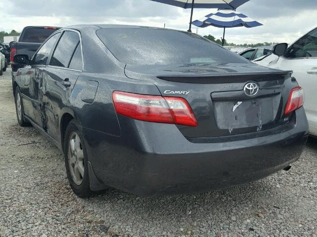 4T4BE46K28R026776 - 2008 TOYOTA CAMRY CE GRAY photo 3