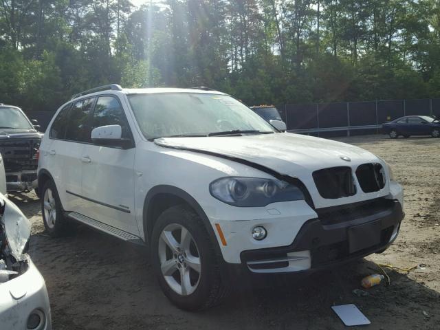 5UXFE43509L266798 - 2009 BMW X5 XDRIVE3 WHITE photo 1