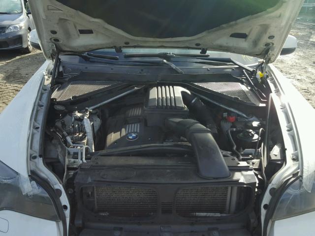 5UXFE43509L266798 - 2009 BMW X5 XDRIVE3 WHITE photo 7