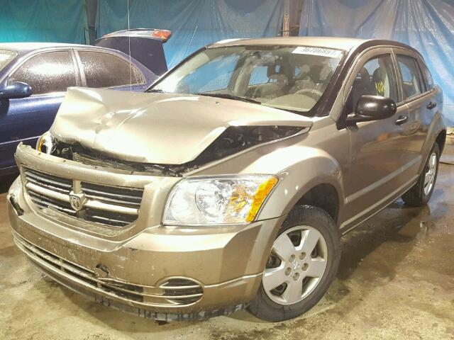 1B3HB28B87D301764 - 2007 DODGE CALIBER SE GOLD photo 2