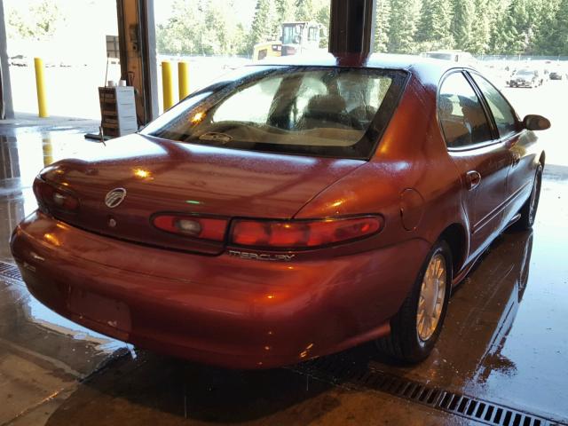 1MEFM50U2XA664740 - 1999 MERCURY SABLE GS MAROON photo 4