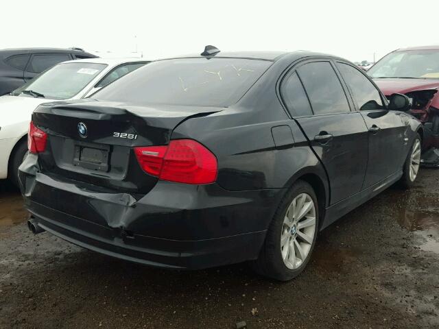 WBAPK5C50BA994771 - 2011 BMW 328 BLACK photo 4