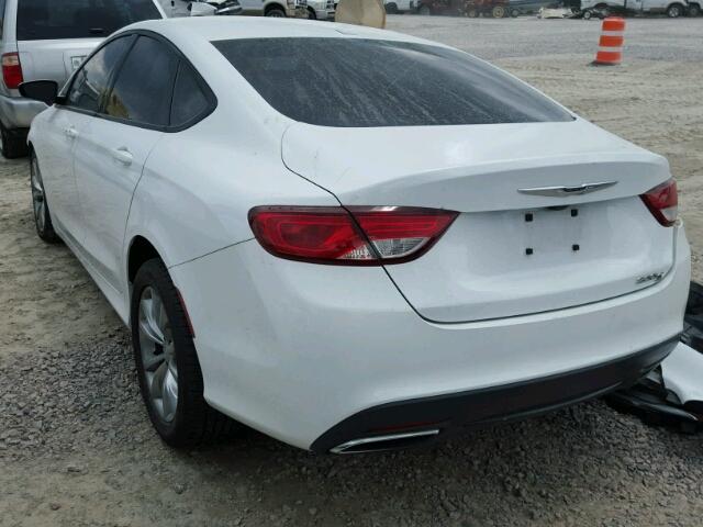 1C3CCCBB7GN115670 - 2016 CHRYSLER 200 WHITE photo 3