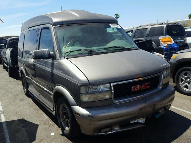 1GDDM19W81B501237 - 2001 GMC SAFARI XT GRAY photo 1