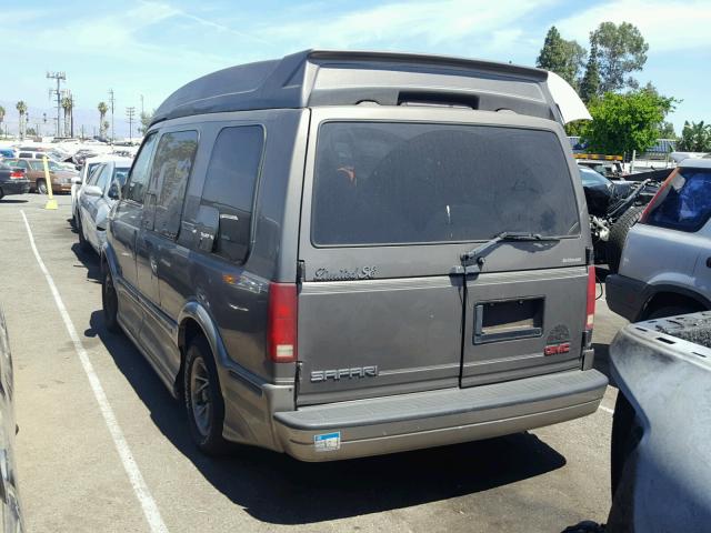 1GDDM19W81B501237 - 2001 GMC SAFARI XT GRAY photo 3